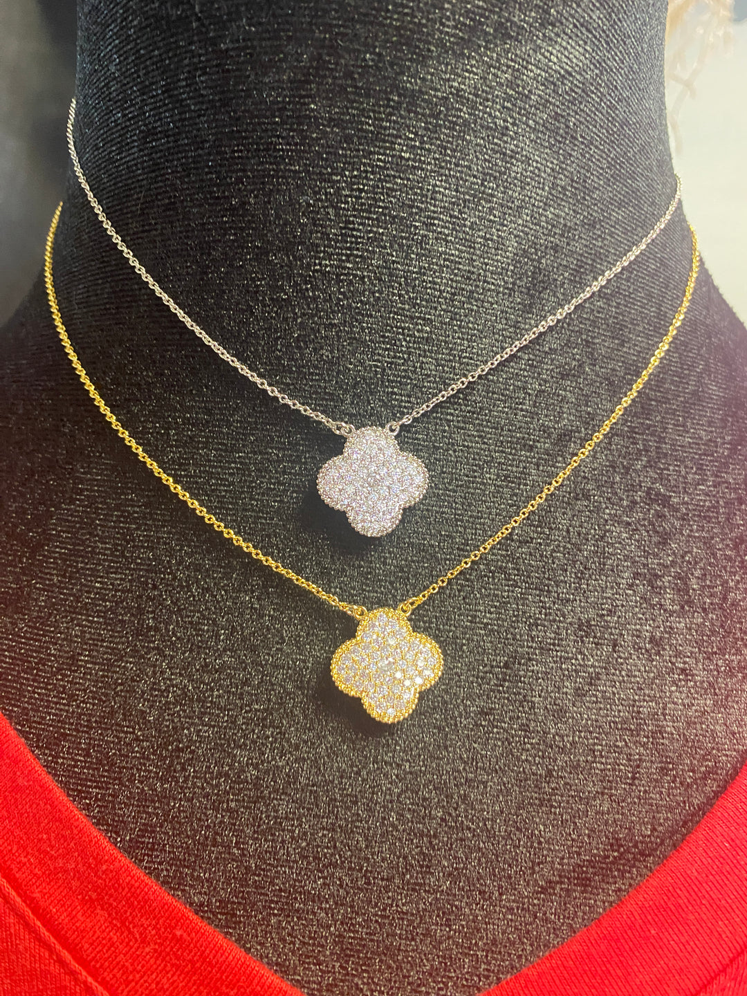 Pave Accent Necklace