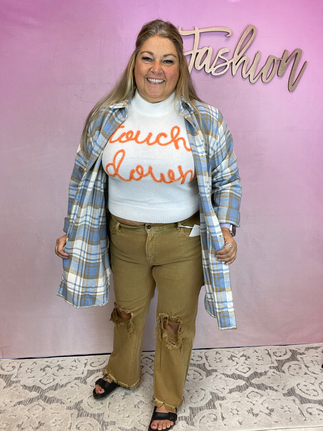 Touch Down Sweater