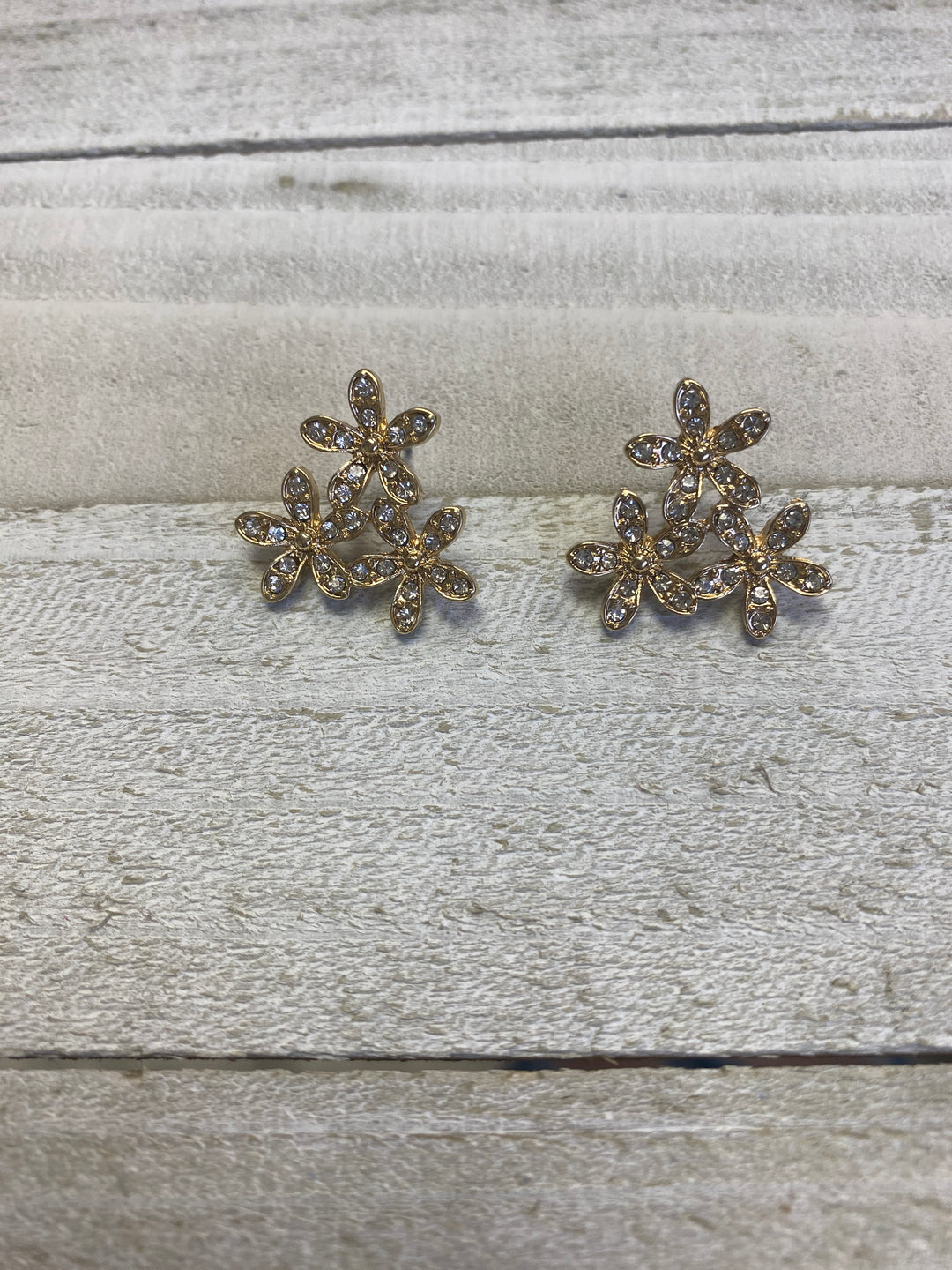 Crystal Flower Earring