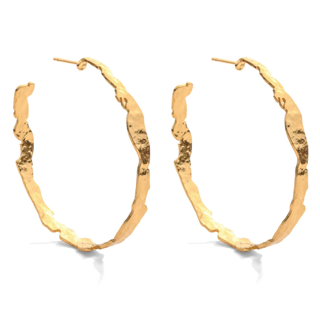 Golden Gilded Hoop