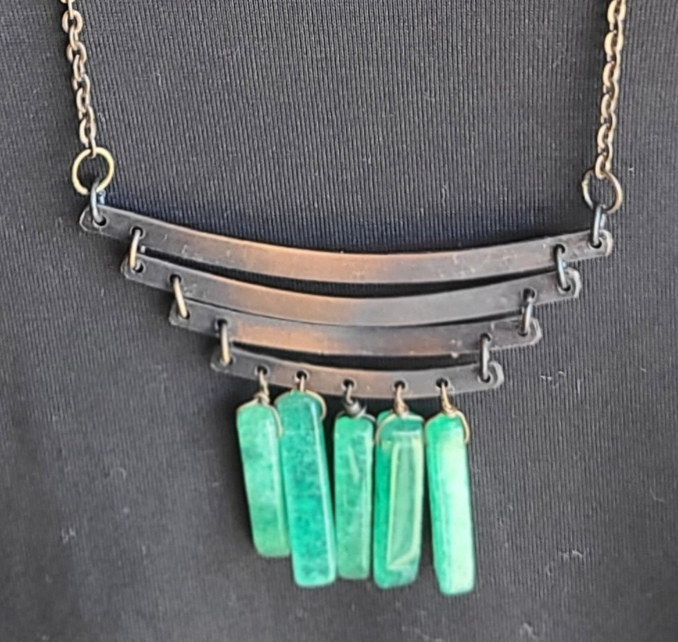 Moss Agate Necklace