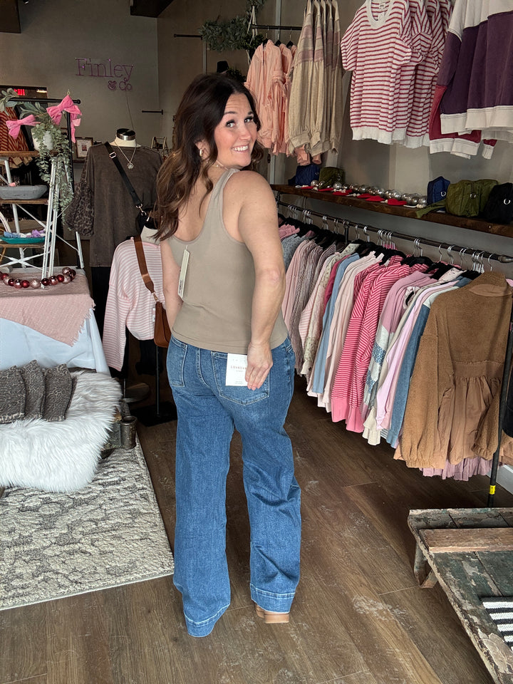 Lovervet Trouser High Waist Wide Leg Jeans