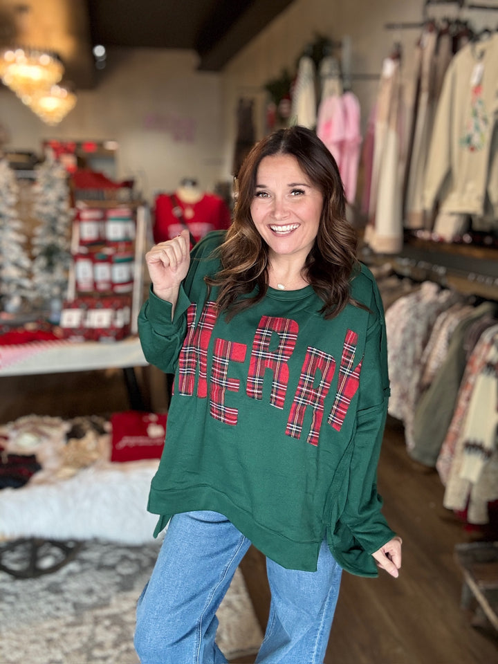 Merry Green Sweatshirt