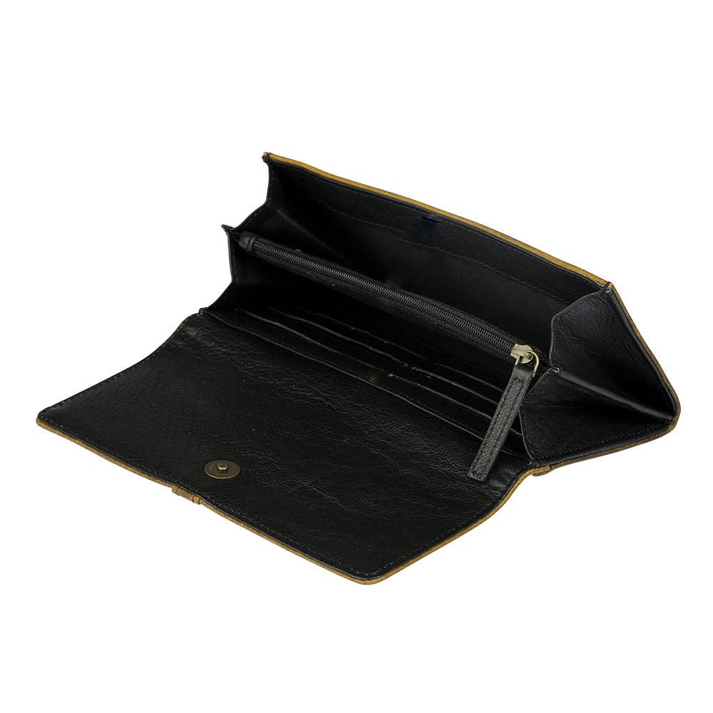 Leather Bag & Wallet Duo