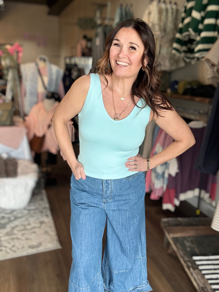 Hip Length Reversible Tank