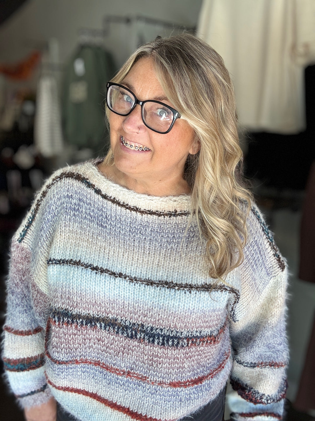 Fireside Striped Sweater
