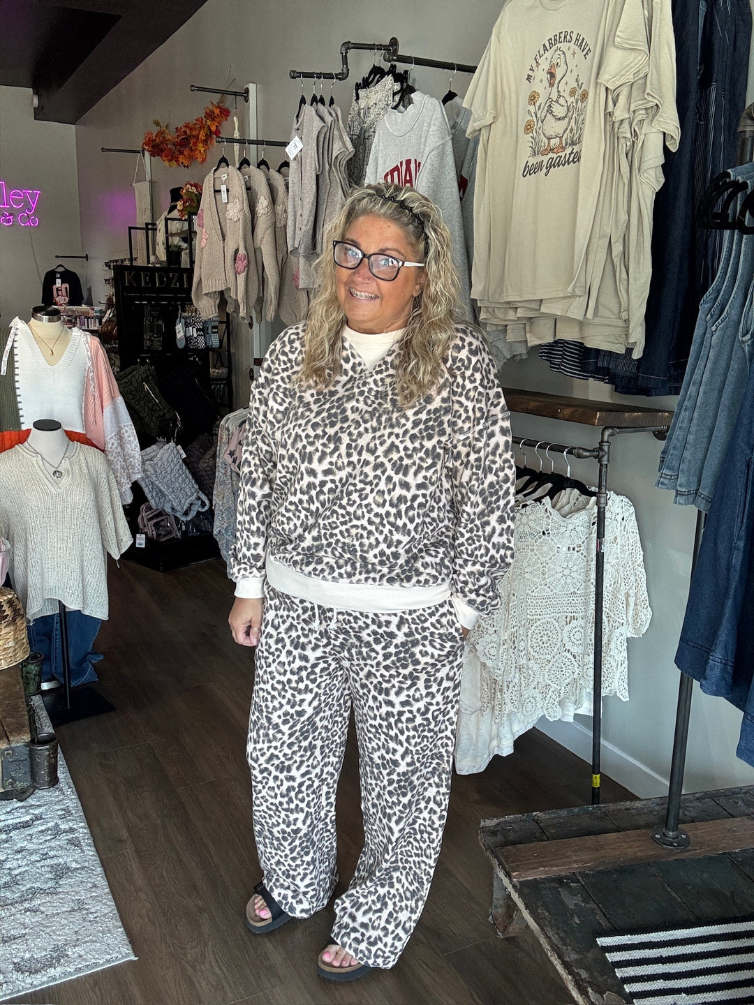 Wild Side Wide Leg Sweatpants