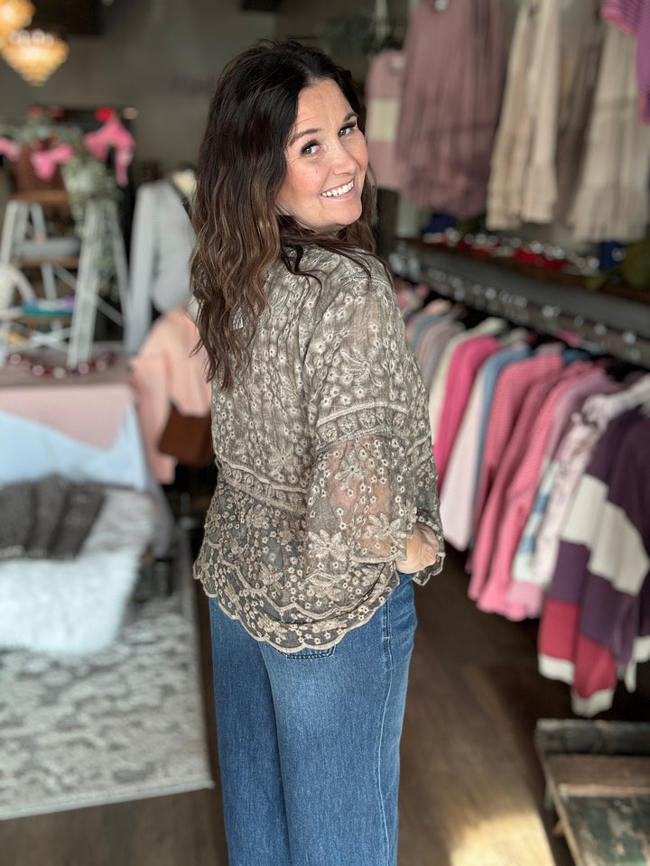 Boho Dreams Lace Top