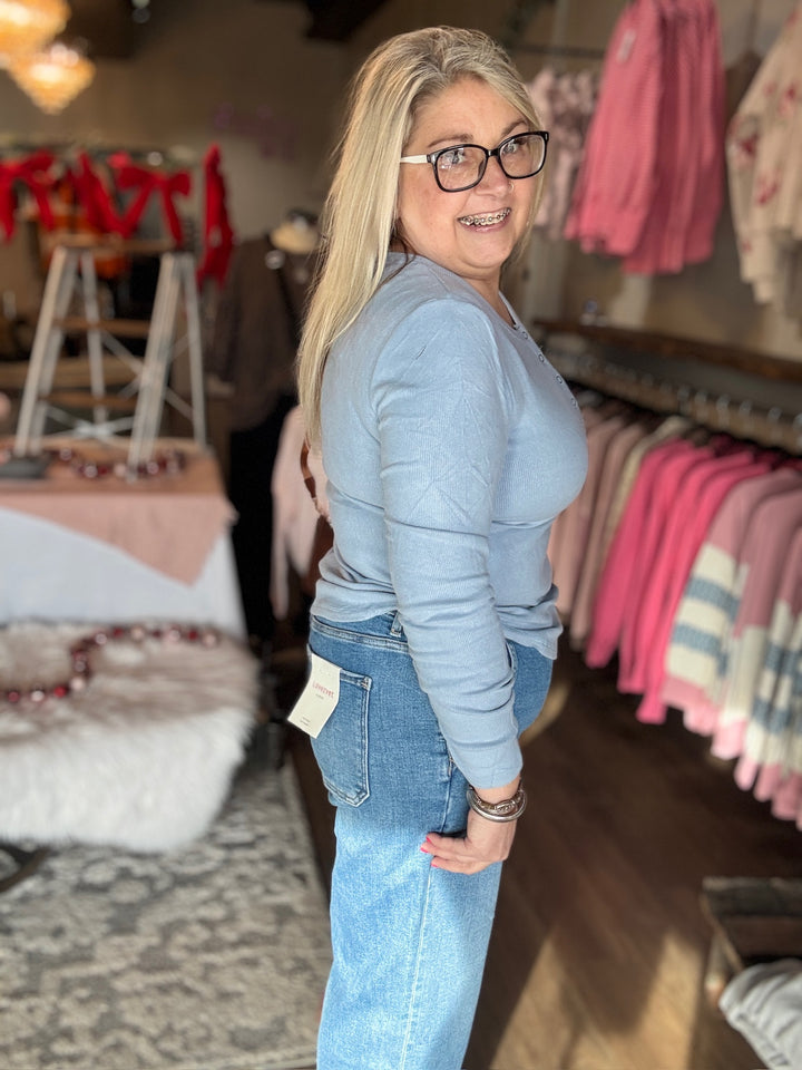 Knit Long Sleeve Tee