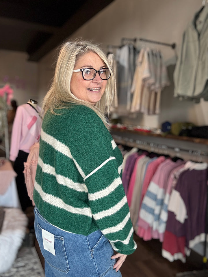 Lucky You Striped Sweater