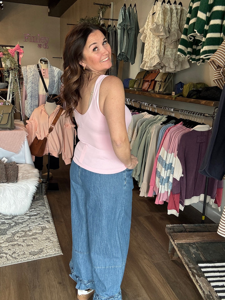 Hip Length Reversible Tank