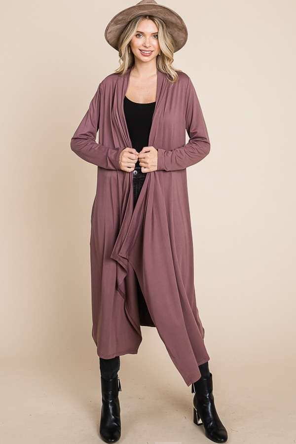 Longsleeve Duster Cardigan