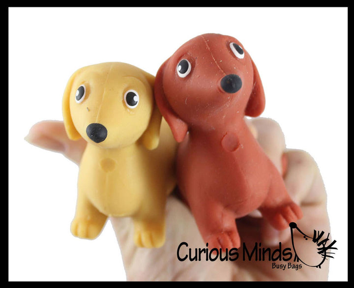 Stretchy Dachshund Sand Filled Squishies