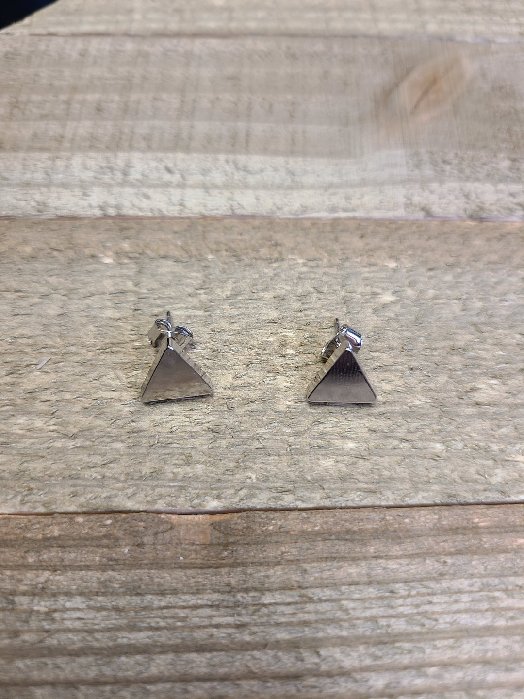 Tiny Triangle Earring