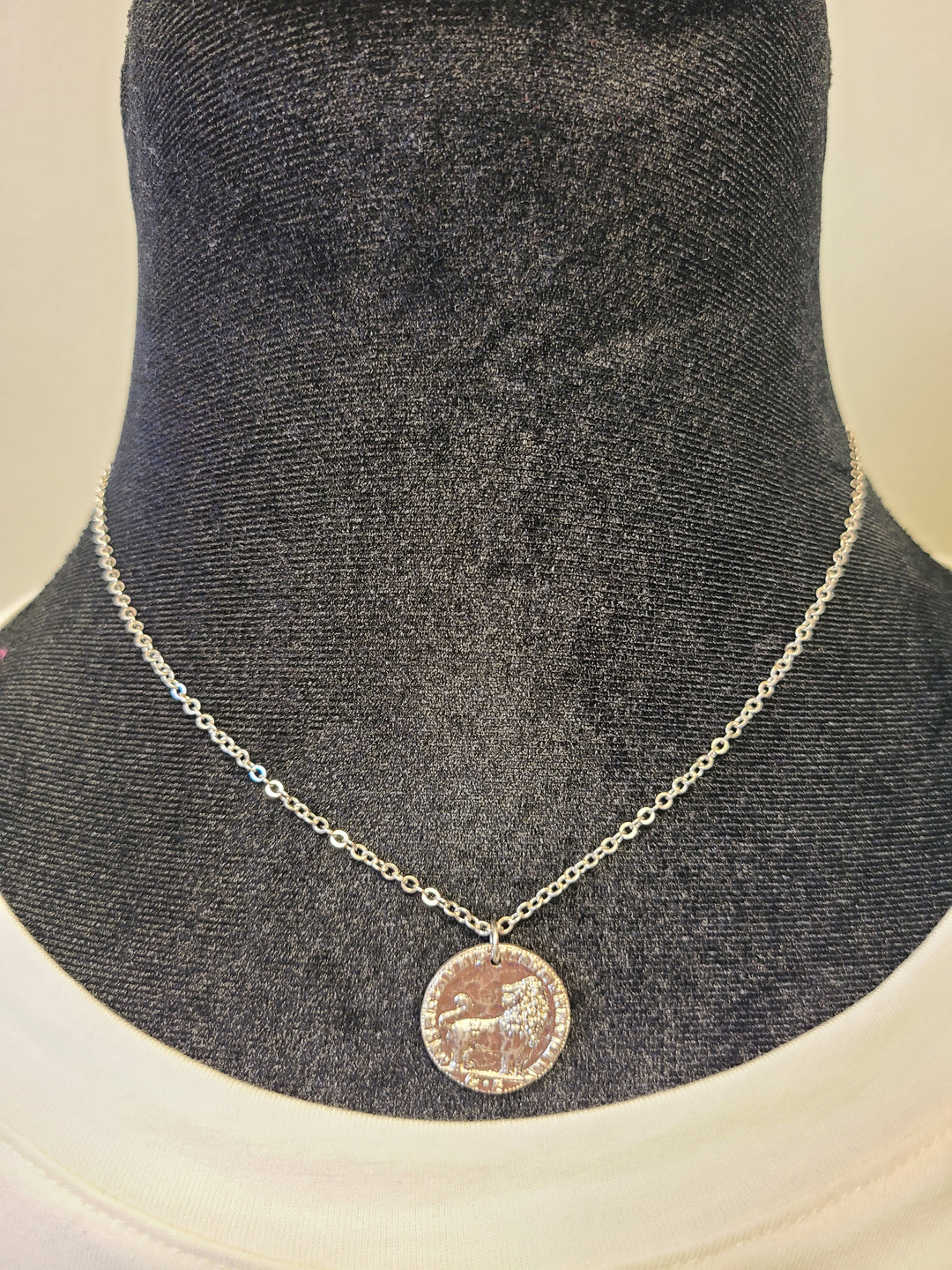 Coin Pendant Necklace
