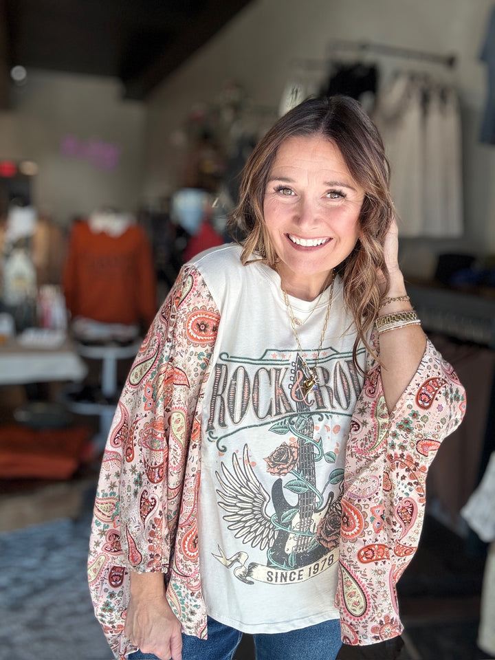 Rock & Roll Boho Tee