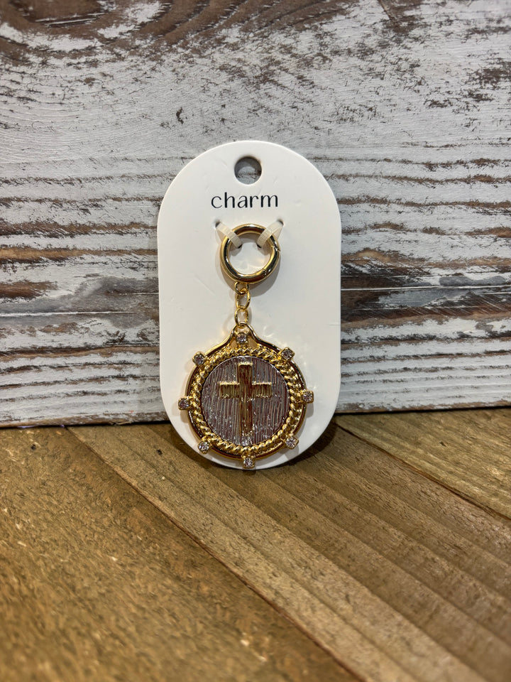 Cross Bag Charm