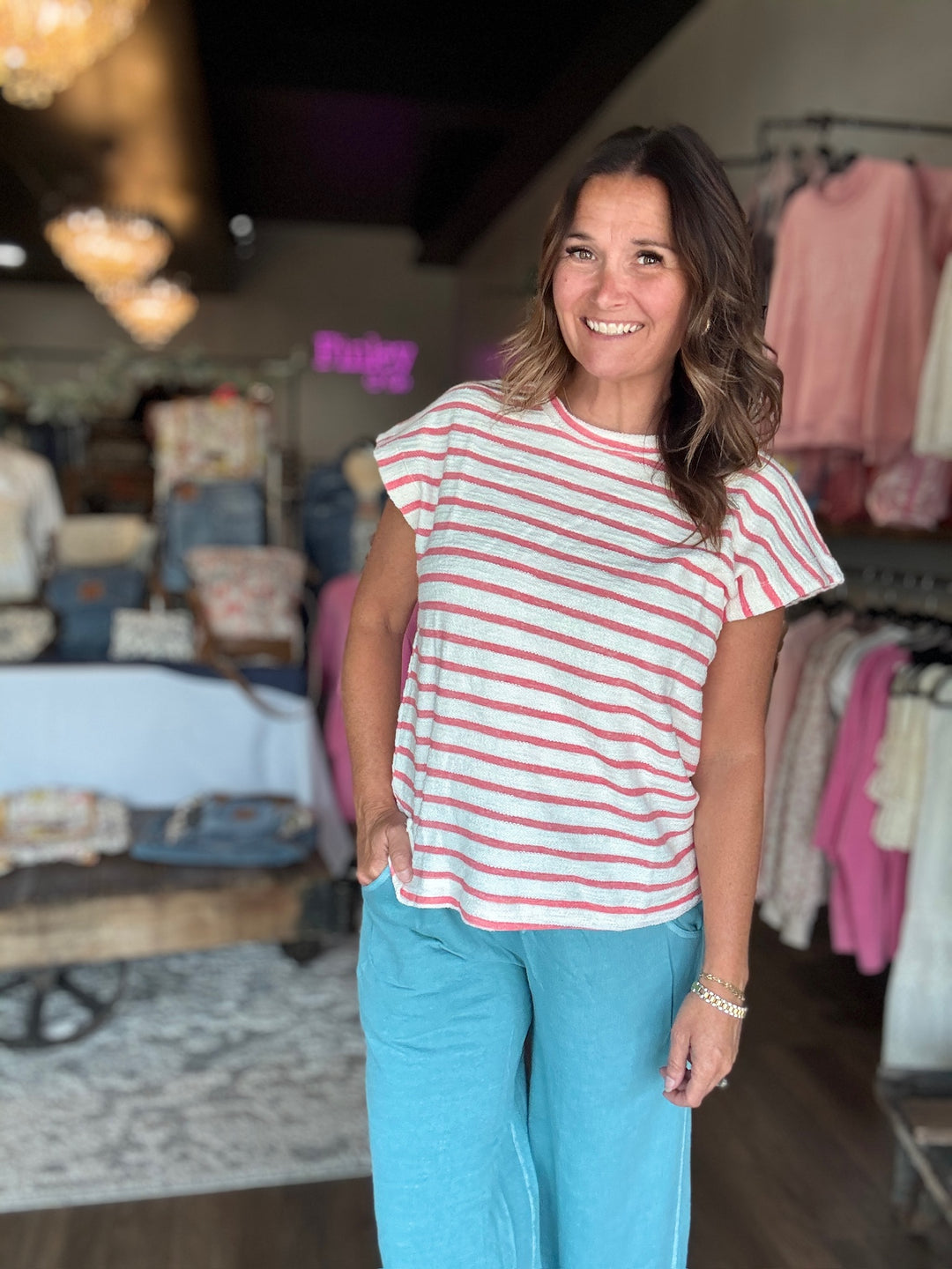 Summer Simple Striped Tee