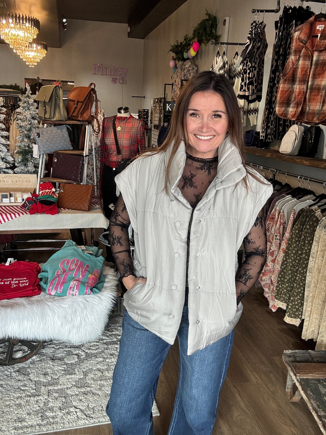 Oversized Puffer Vest