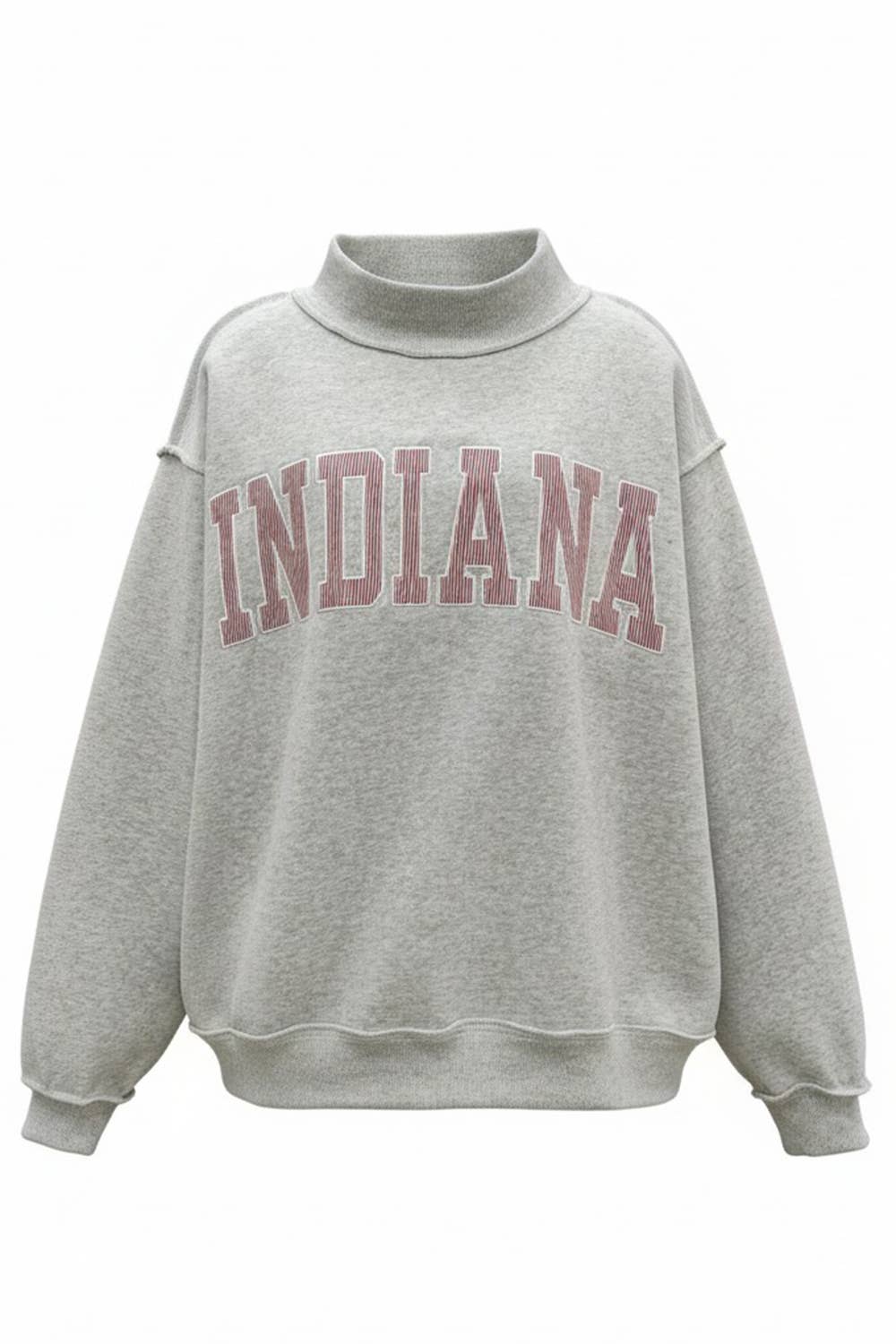 IT2594E-INDIANA1 | 'INDIANA' Stripe Embroidered Sweatshirt