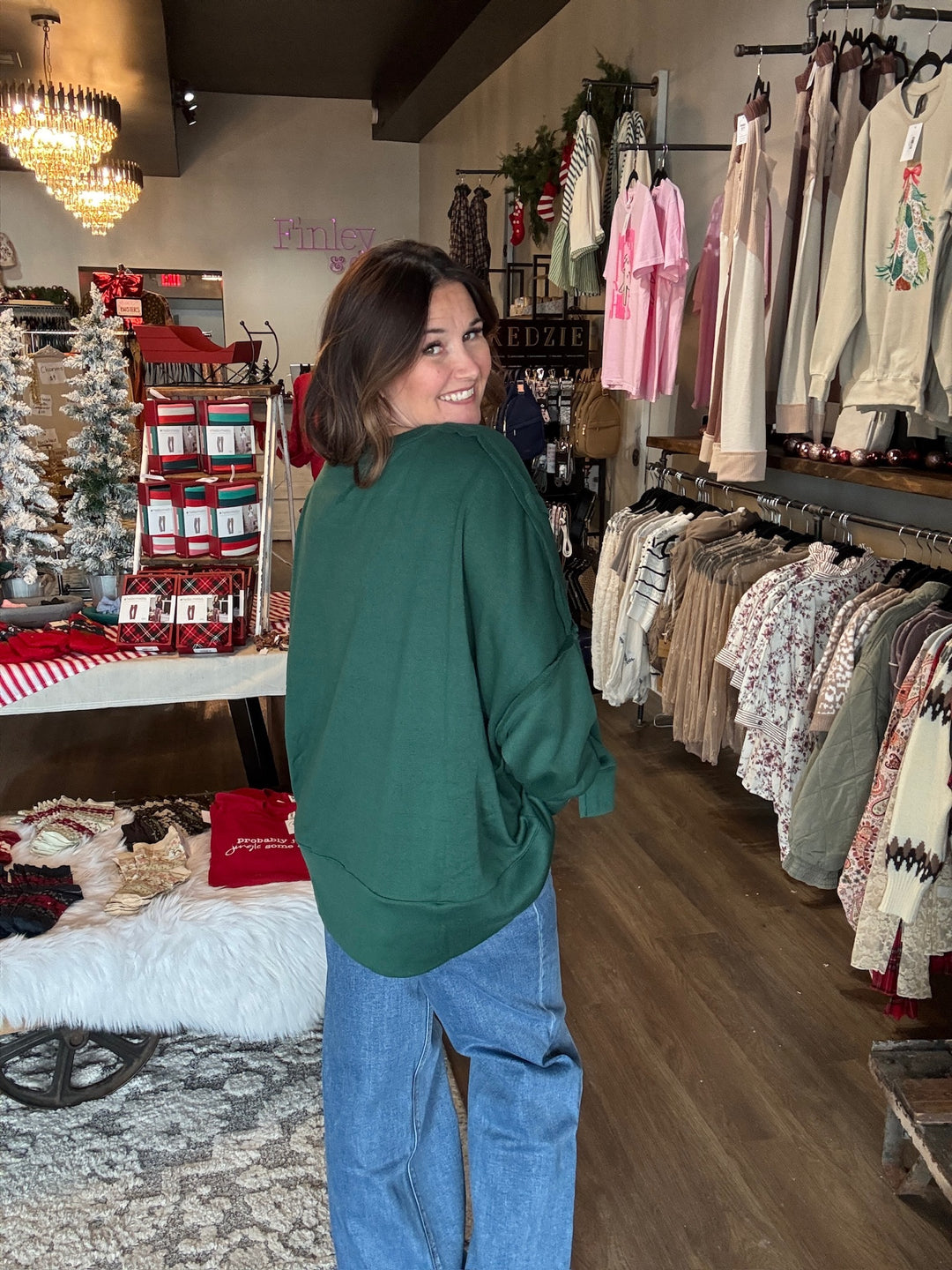 Merry Green Sweatshirt