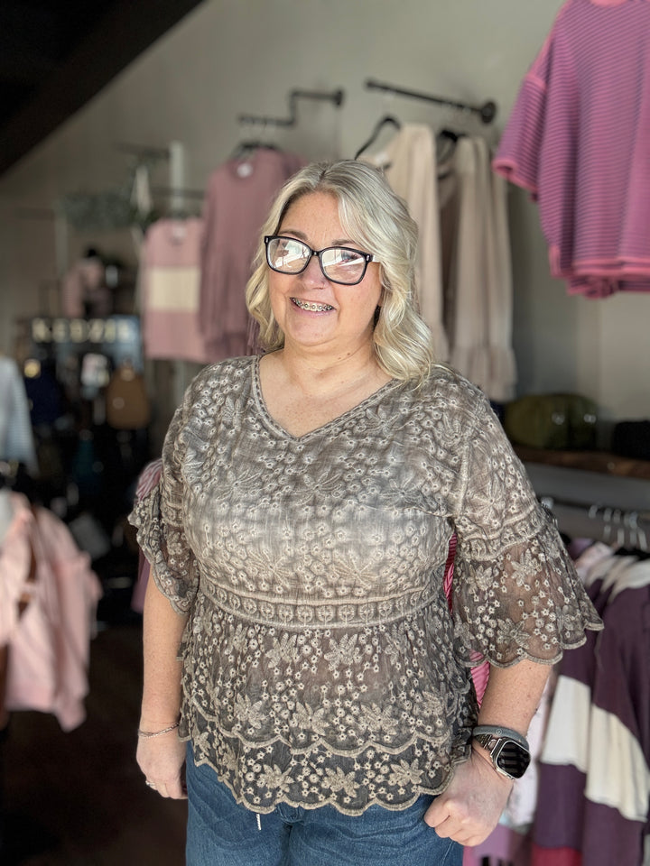 Boho Dreams Lace Top