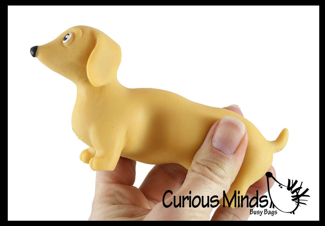 Stretchy Dachshund Sand Filled Squishies