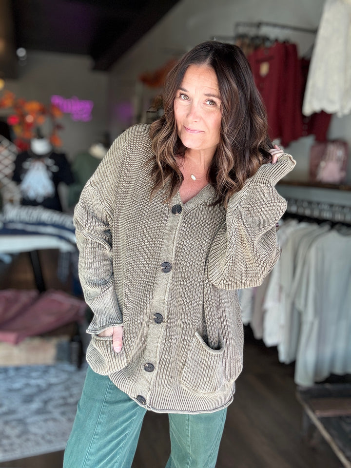 The Mocha Morning Cardigan