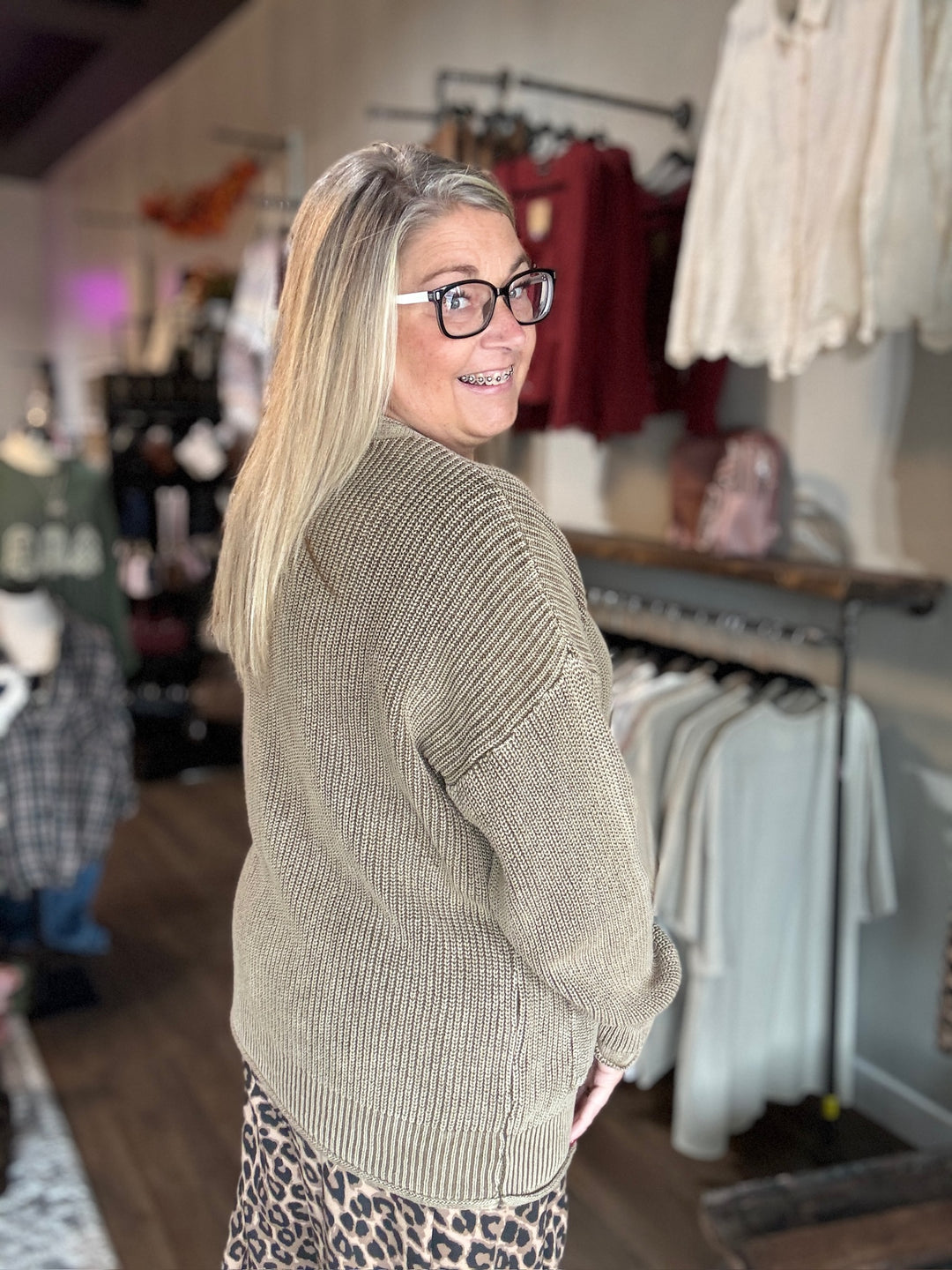 The Mocha Morning Cardigan