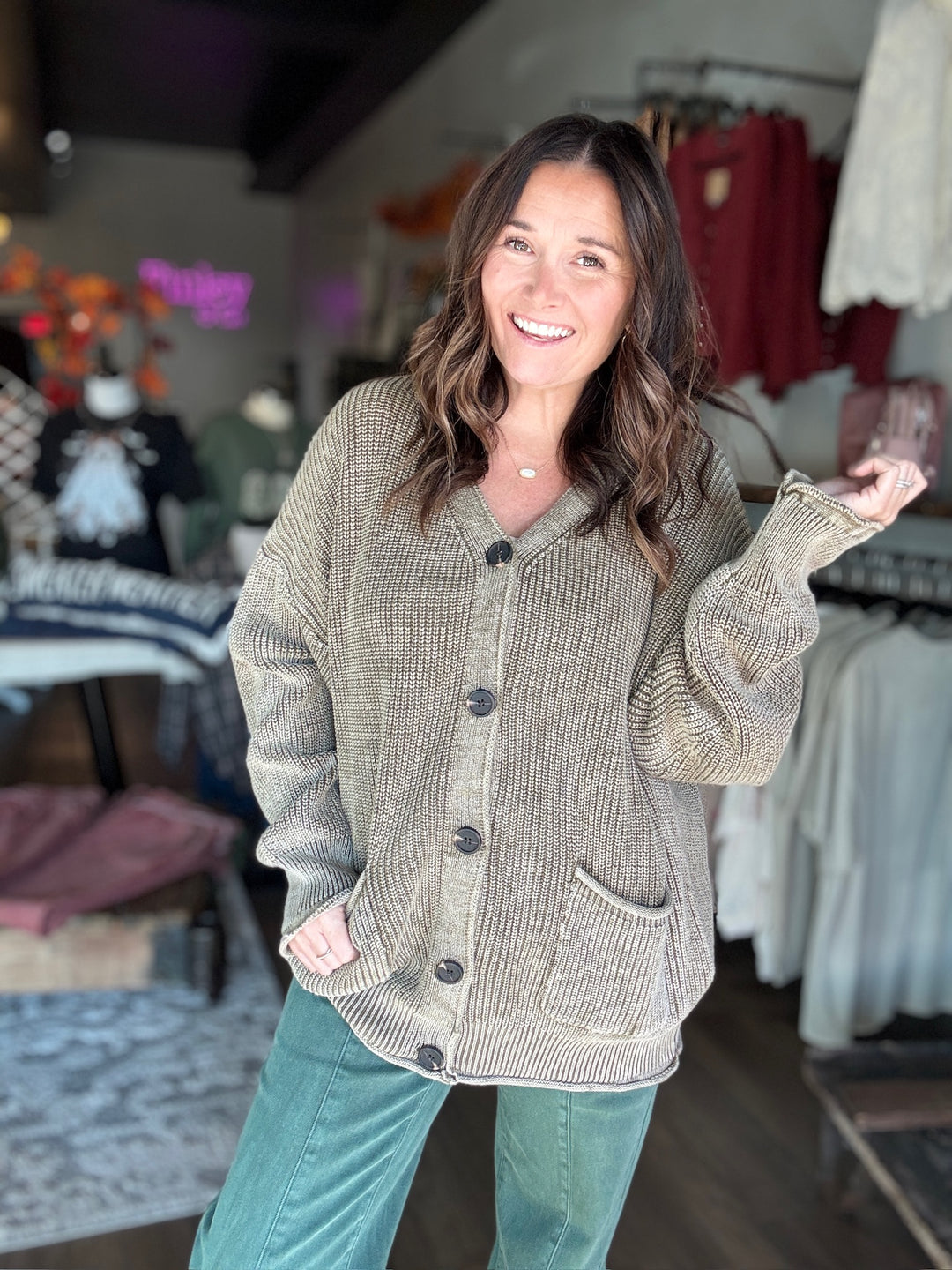 The Mocha Morning Cardigan