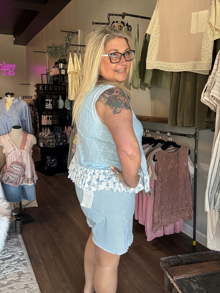 Baby Blue Garden Tank
