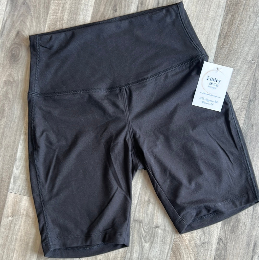 Brushed Microfiber Biker Shorts