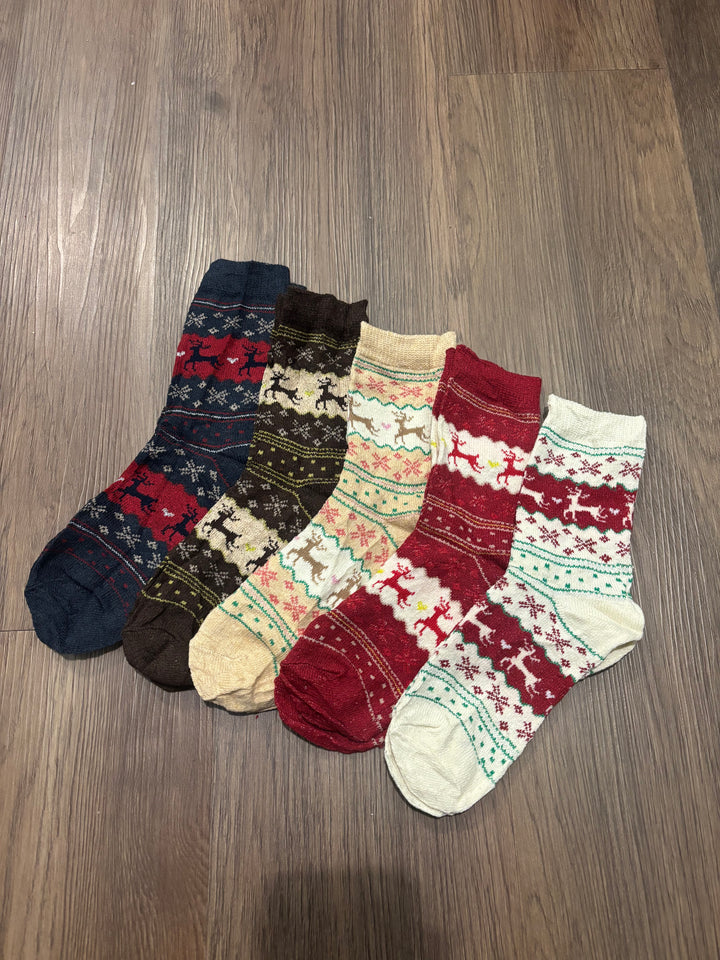 Festive Christmas Socks