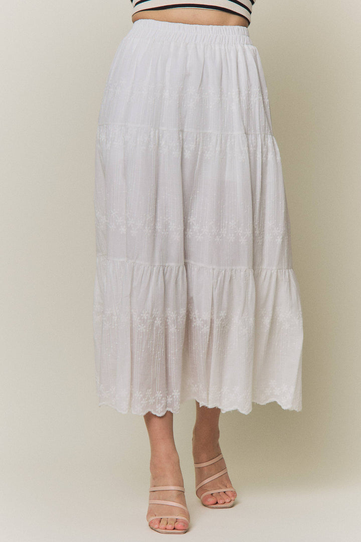 Golden Hour Midi Skirt