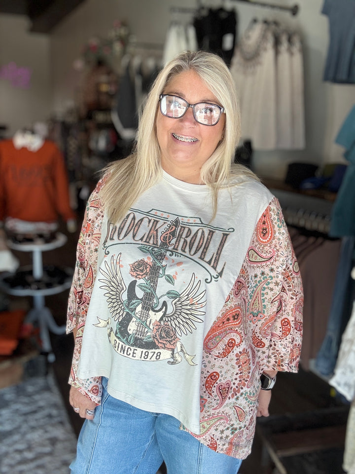 Rock & Roll Boho Tee