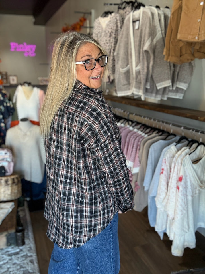 Pumpkin Patch Date Flannel