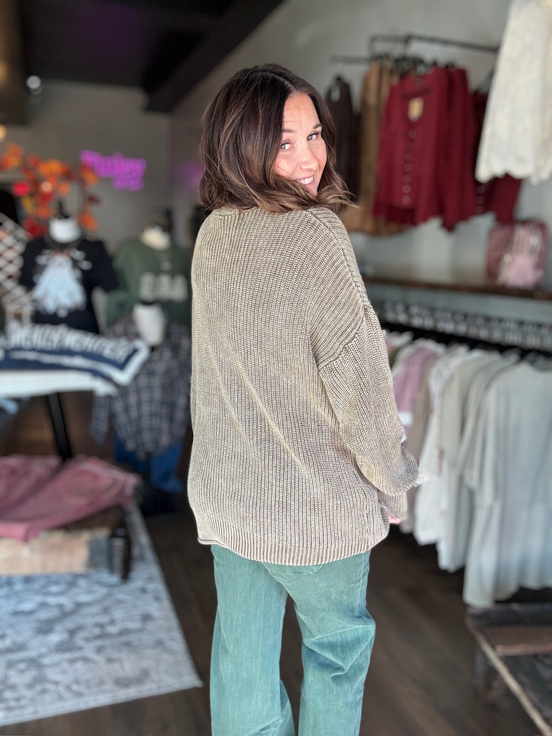 The Mocha Morning Cardigan