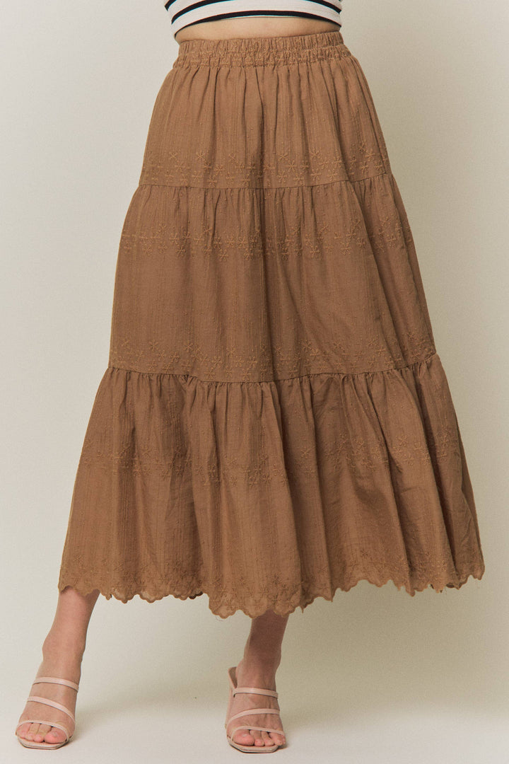 Golden Hour Midi Skirt