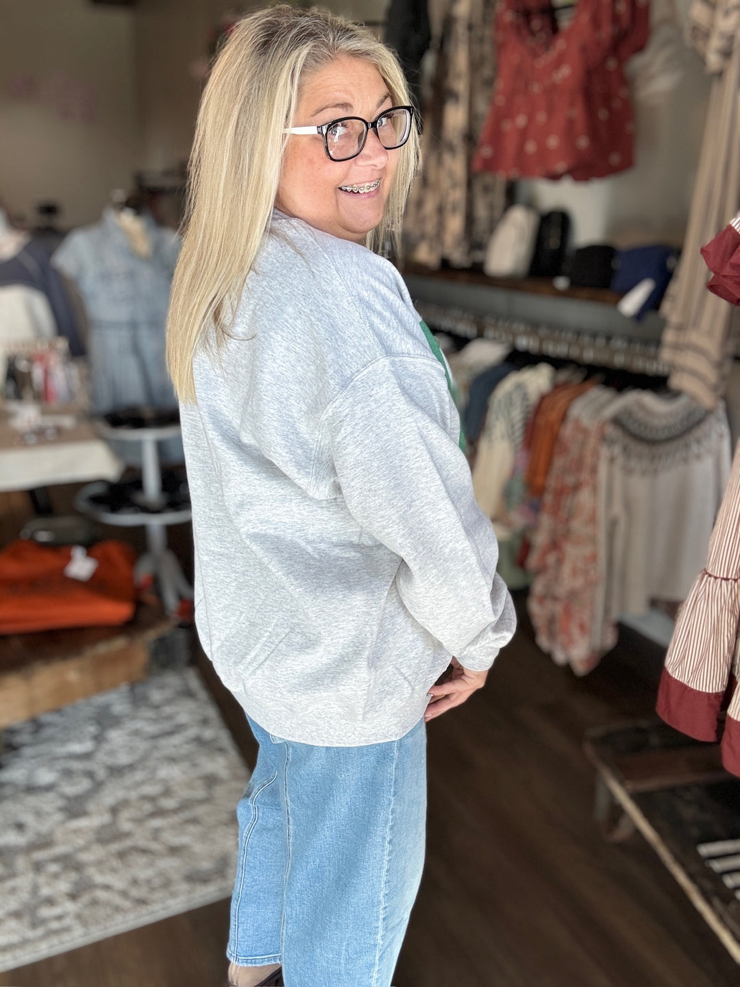 Irish Game Day Cardigan