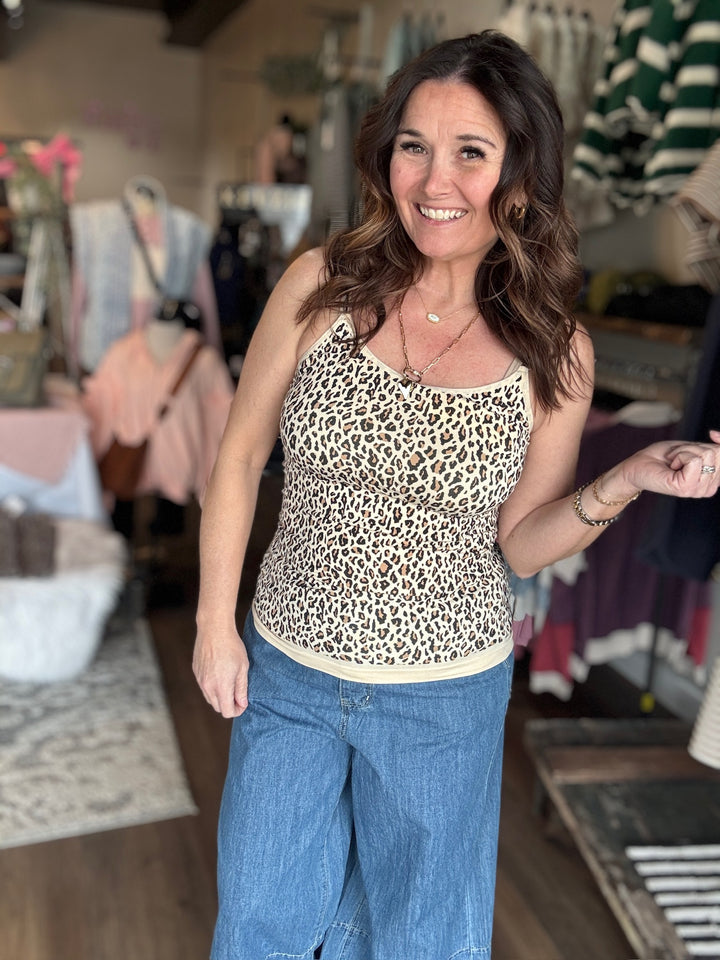Seamless Leopard Tank Top