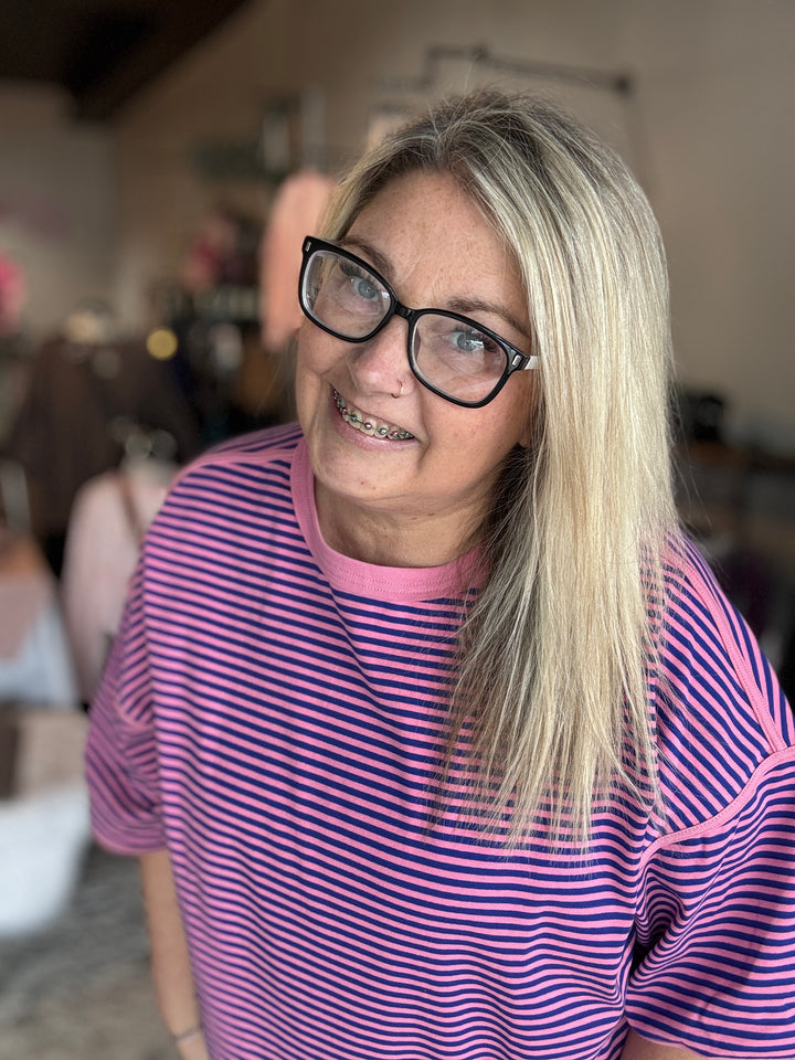 Spring Break Striped Tee