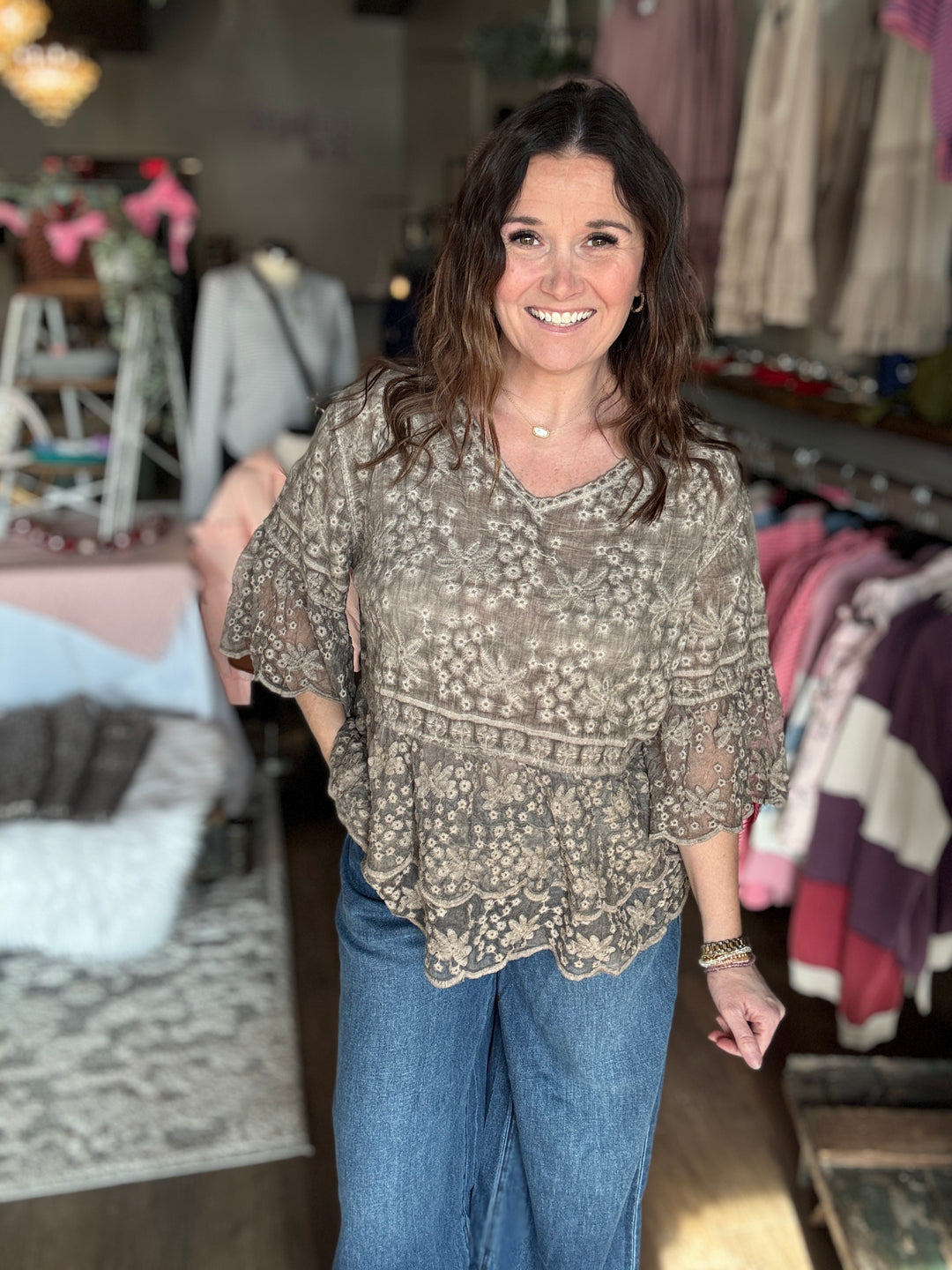 Boho Dreams Lace Top