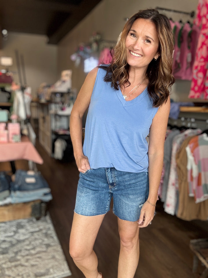 The Perfect V Neck Tank