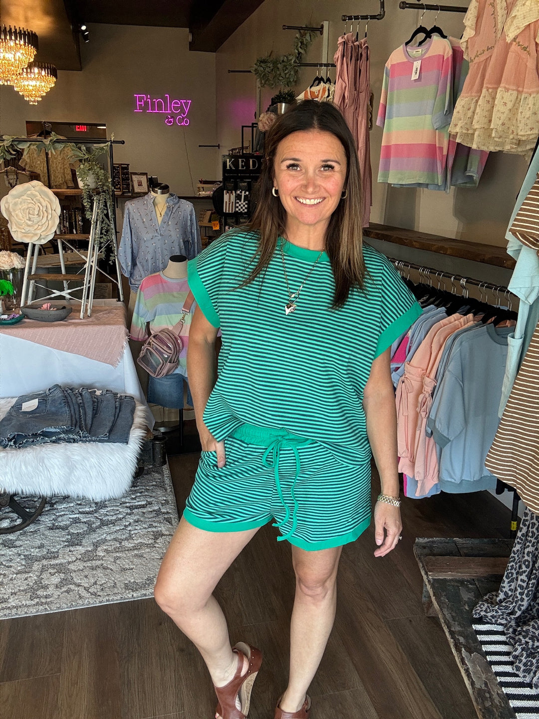 Summer Essential Striped Set
