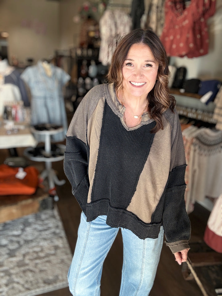 POL Everyday Fall Top