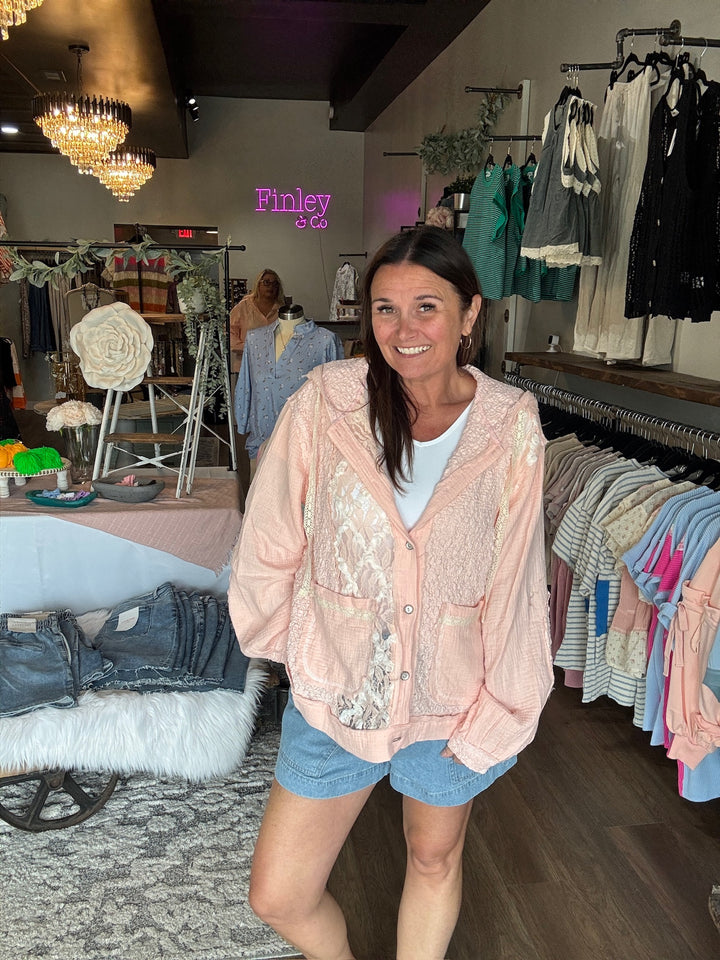Spring Vintage Bloom Jacket