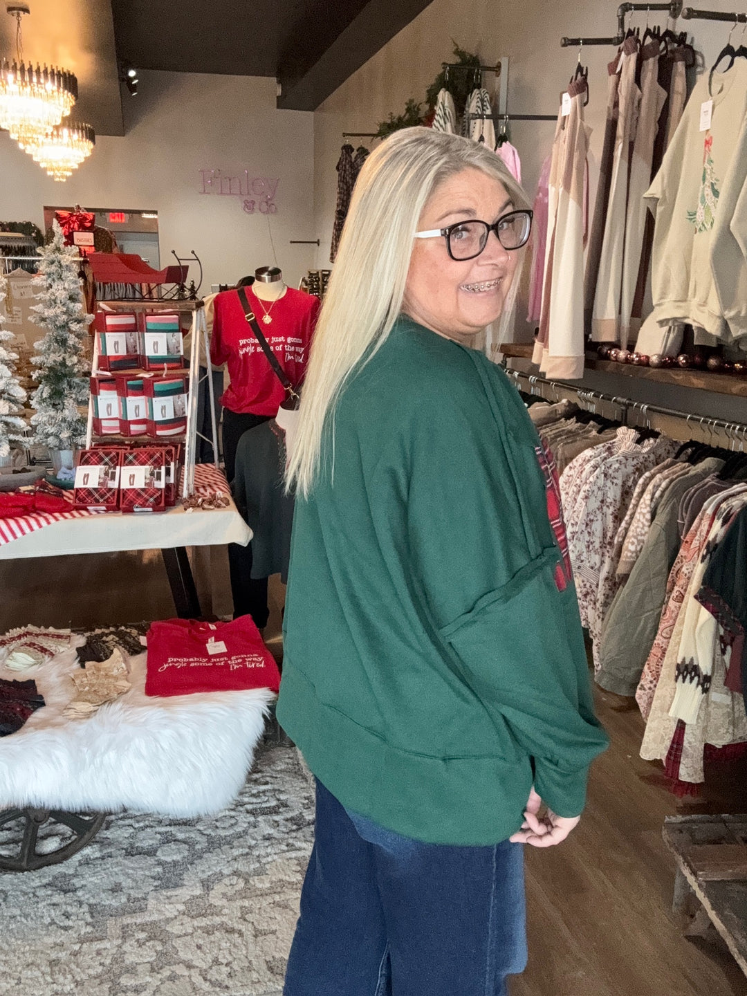 Merry Green Sweatshirt