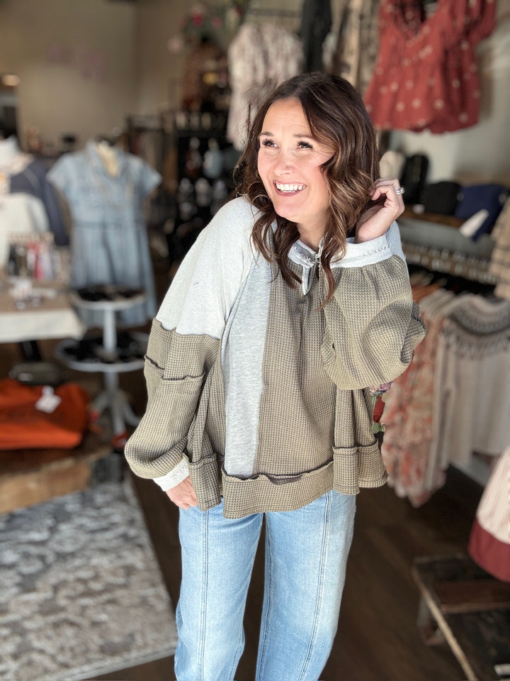 POL Everyday Fall Top