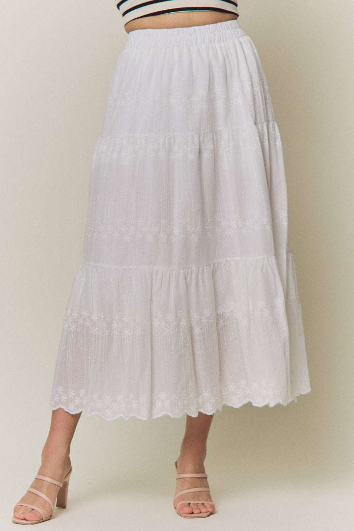 Golden Hour Midi Skirt