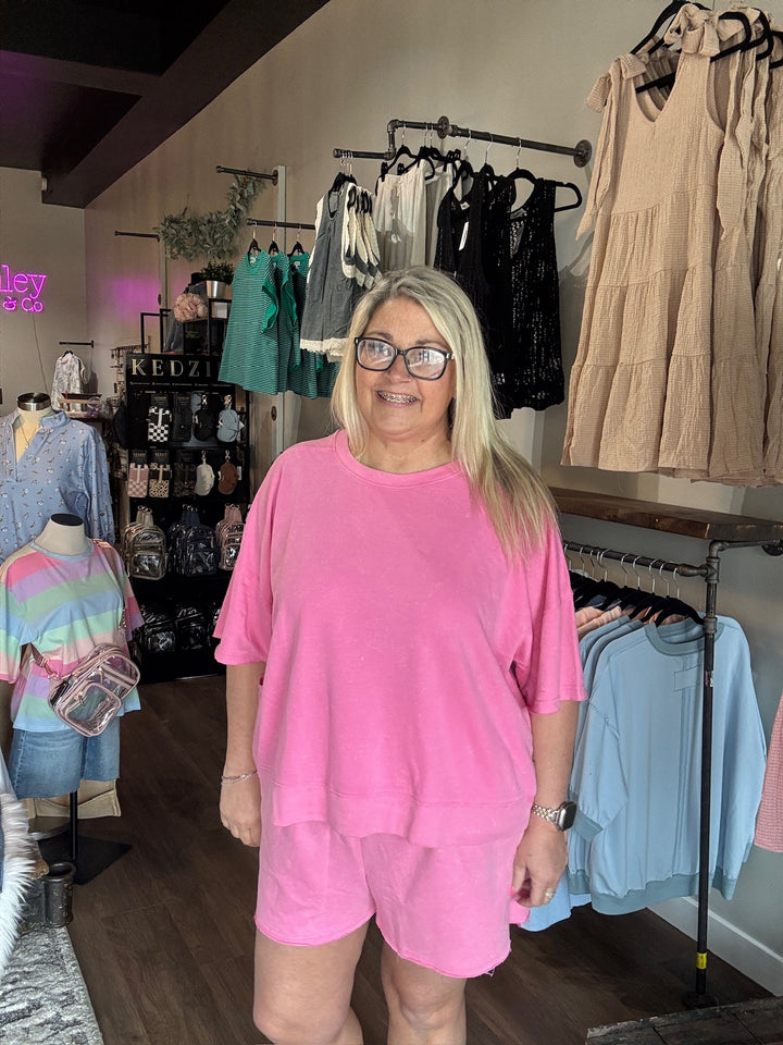 Mineral Wash Casual Summer Set